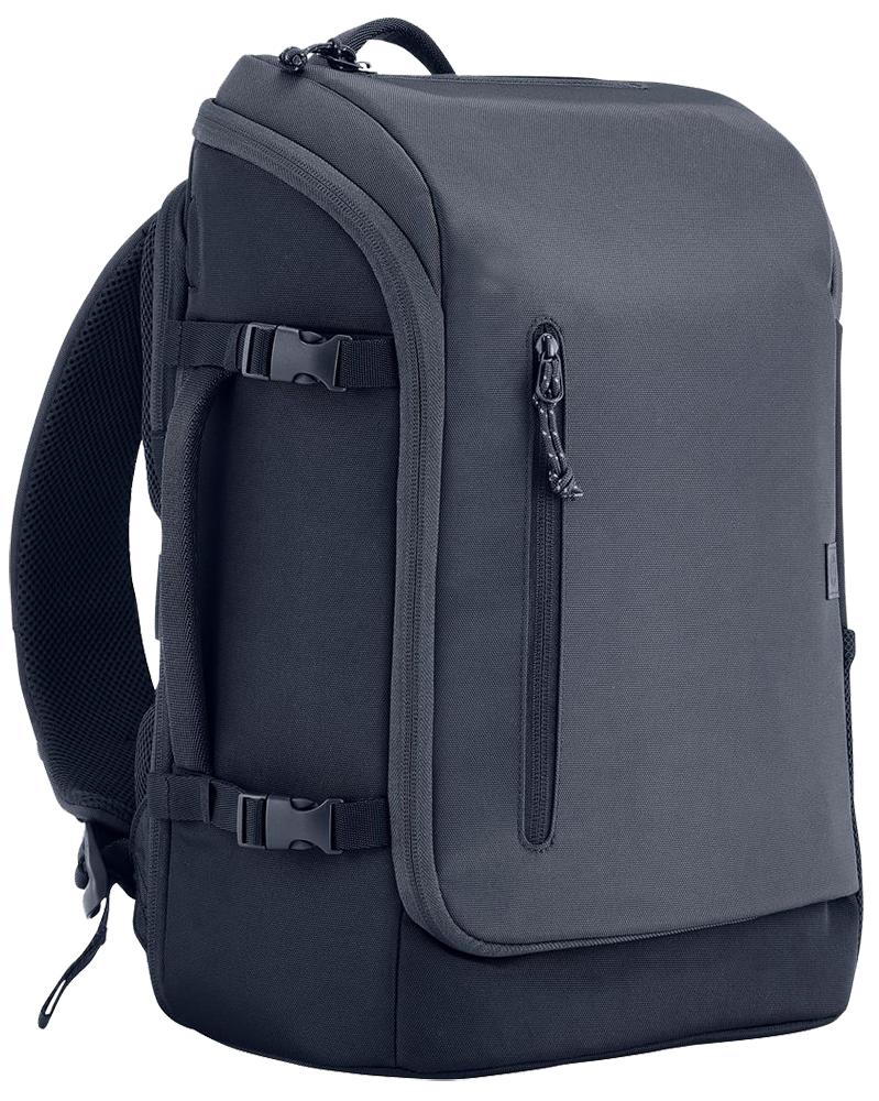 شنطة ظهر لاب توب اتش بي ، مقاس 15.6 بوصة ، 25 لتر ، مقاومة للماء ، رمادي ، BH-10-A