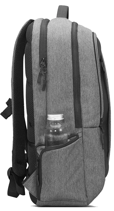 شنطة ظهر لاب توب لينوفو أوربان ، مقاس 17 بوصة ، مقاومة للماء ، رصاصي ، موديل B730