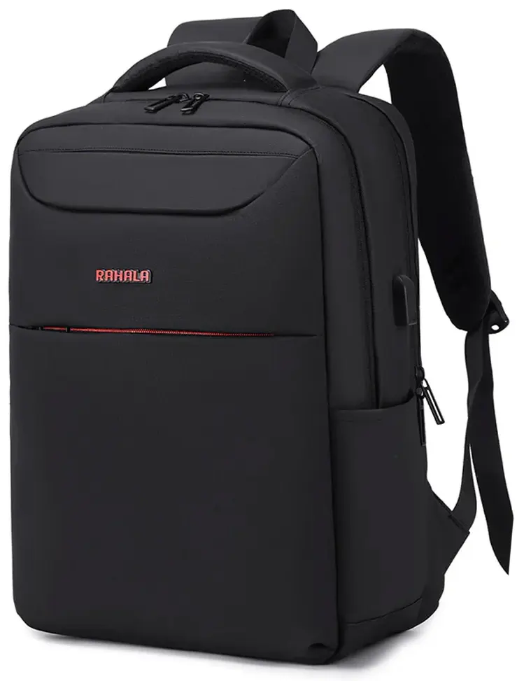 شنطة ظهر لاب توب رحالة ، مقاس 15.6 بوصة ، مقاومة للماء ، أسود ، A902