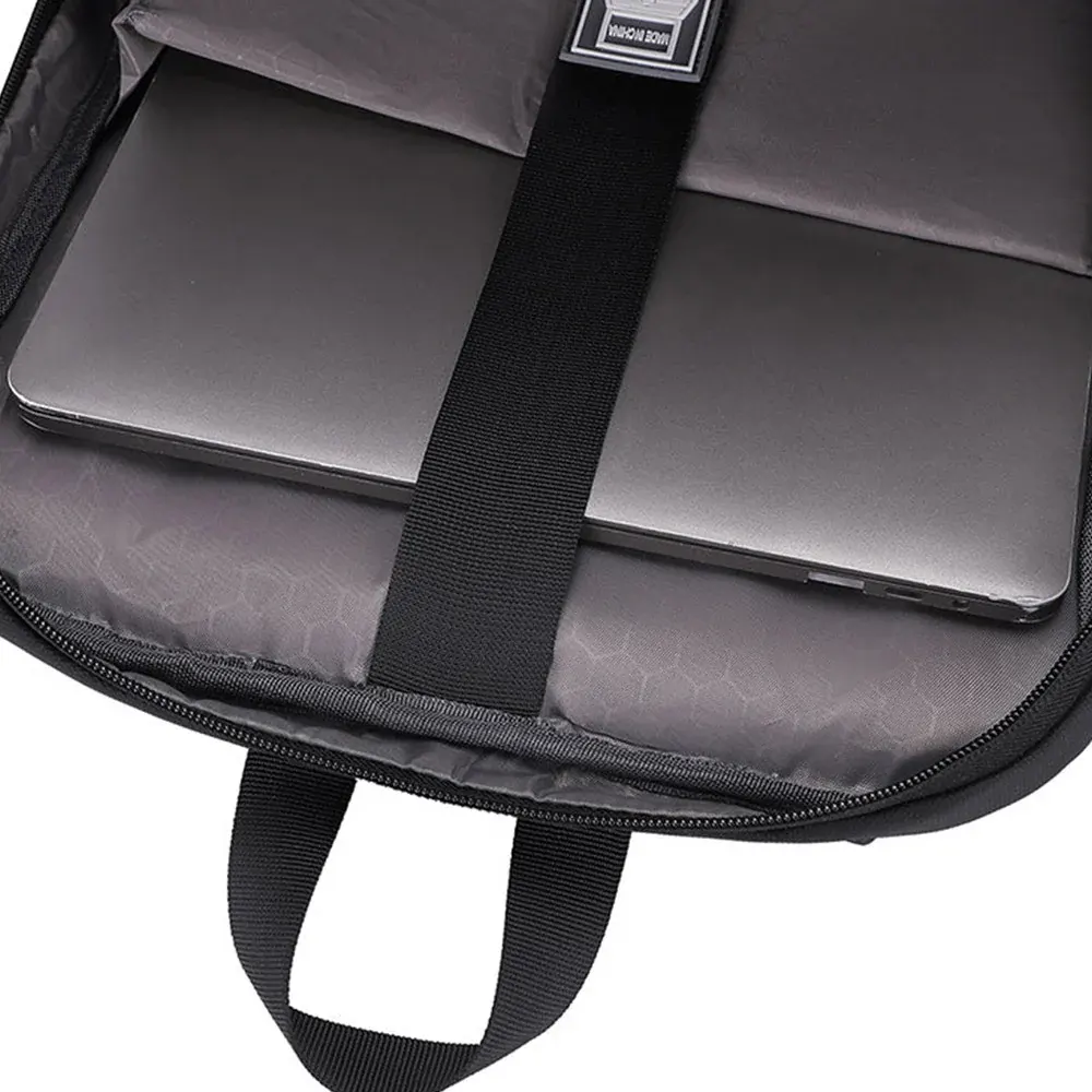 Rahala Laptop Backpack, 15.6 inch, Water-Resistant, Black , A902