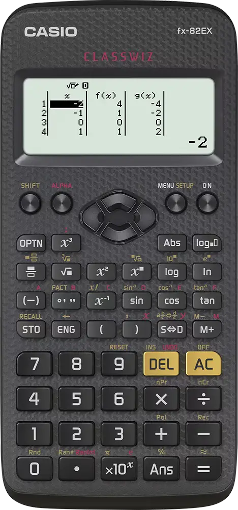 اله حاسبة علمية كاسيو، 275 وظيفة، 9 متغيرات ذاكرة ، تعمل بالطاقة الشمسية، FX-82 ARX