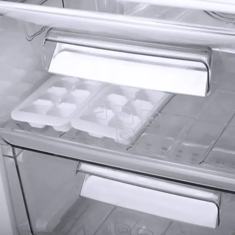 Unionaire Combi No Frost Refrigerator, 370 Liters, 2 Doors, Digital Display, Glass Door, Black, URN-500CLBLG1A-DTXHN