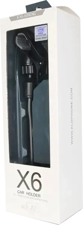 Foldable Car Phone Holder, Black, Model X6