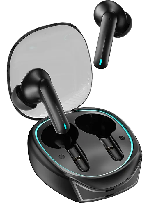 سماعة اذن لاسلكية للألعاب يوسامز سلسلة XJ، بلوتوث 5.3،  مايكروفون ثنائي، إلغاء الضوضاء البيئية، أسود، XJ13 BHUXJ01