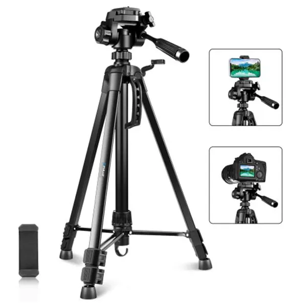 ترايبود دابليو- تي ، لتصوير الكاميرا ، المونيوم ، اسود ، 3520