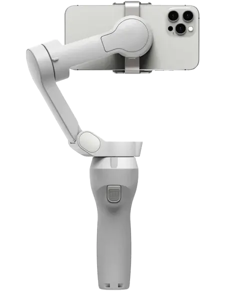 جيمبال مثبت هاتف من دي جيه اي OSMO SE، بلوتوث 5.1، 3 محاور تثبيت، شاشة ديجيتال، منفذ شحن type-c، قابل للطي