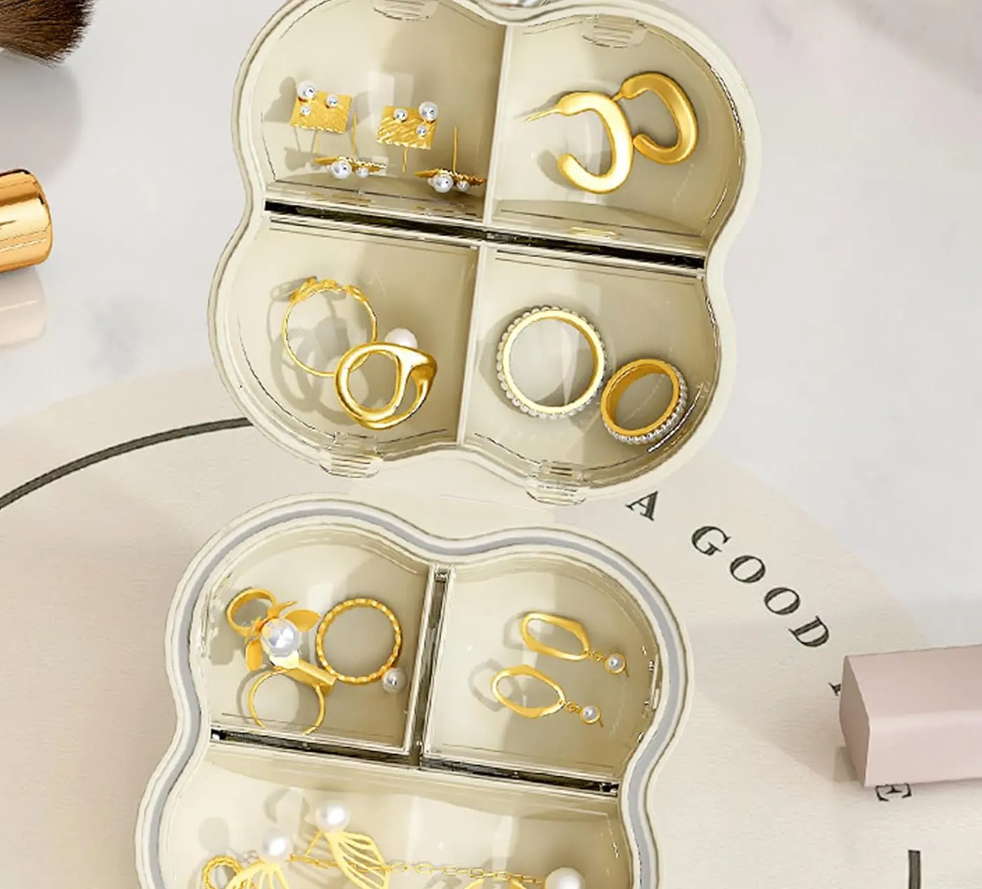 منظم ادوية بابلز ، الوان متعددة ،051-4