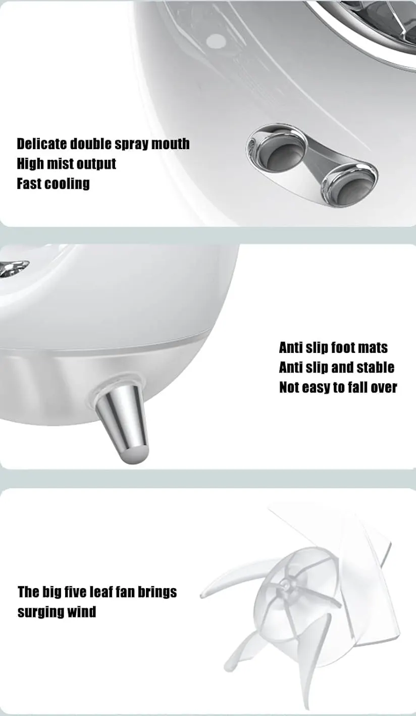 desk fan Multi-purpose , white