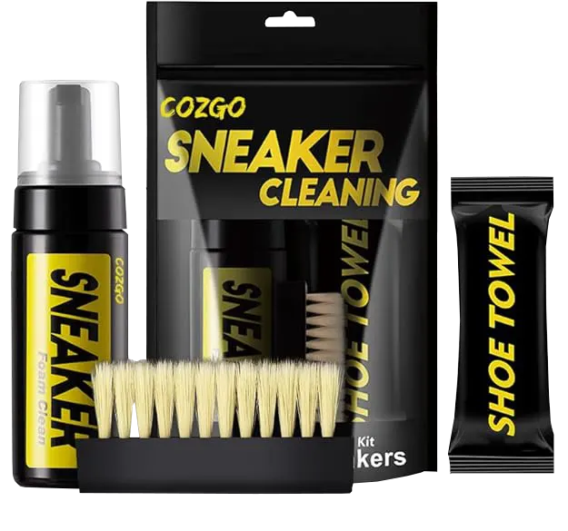 Sneaker Cleaning Kit, Waterless Foaming Cleaner
