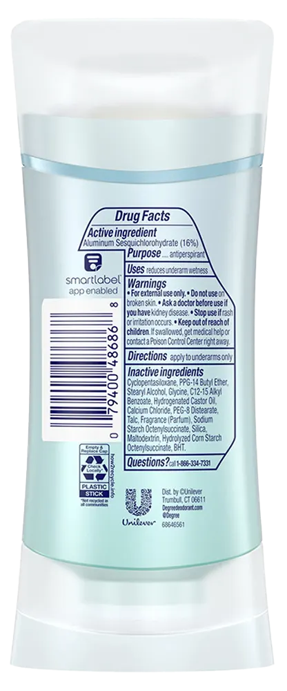 Degree Advanced Motionsense Antiperspirant Deodorant Lavender And Waterlily For Women 72H, 74 G