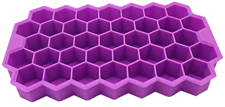 قالب ثلج سيلكون شكل خلية ، الوان متعددة ، 1113