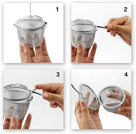 صفايه اعشاب شبكية من الستانلس ستيل