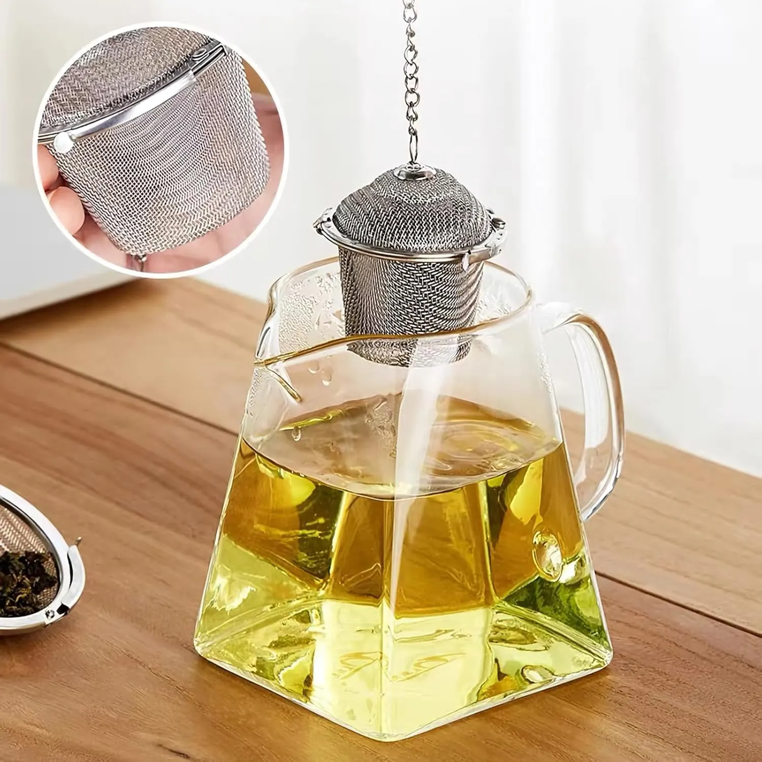 صفايه اعشاب شبكية من الستانلس ستيل