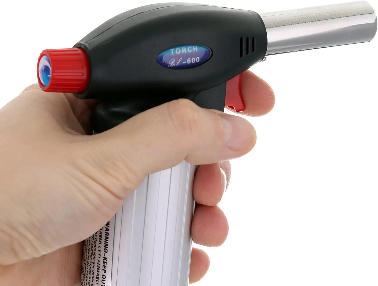 مسدس مطبخ تحمير اشعال ذاتى ،  اسود في فضى