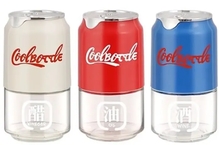 زياتة شكل كانز للزيوت و الصوصات ، الوان متعددة ، 72-23