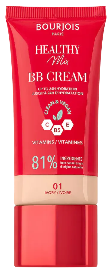 بي بي كريم هيلثي ميكس كلين من بورجوا، 01 ايفوري، 30 مل