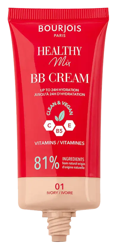بي بي كريم هيلثي ميكس كلين من بورجوا، 01 ايفوري، 30 مل
