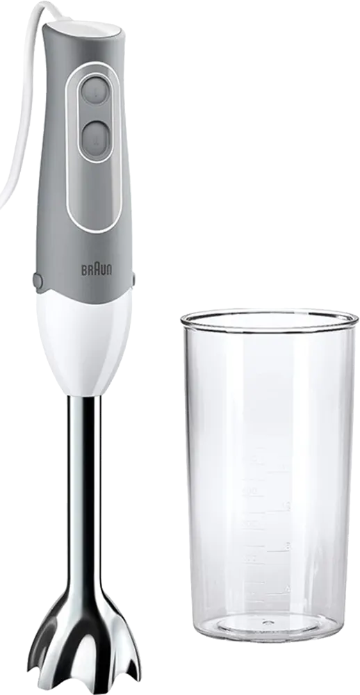 Braun MultiQuick 5 Hand Blender 500 Watt, 600 ml Bowl, White, Model MQ500