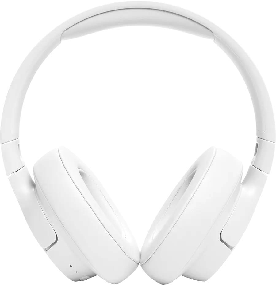 JBL TUNE Wireless Headphones, Bluetooth V5.3, Fast Charging, 76-Hour Battery, Foldable, White, 720BT