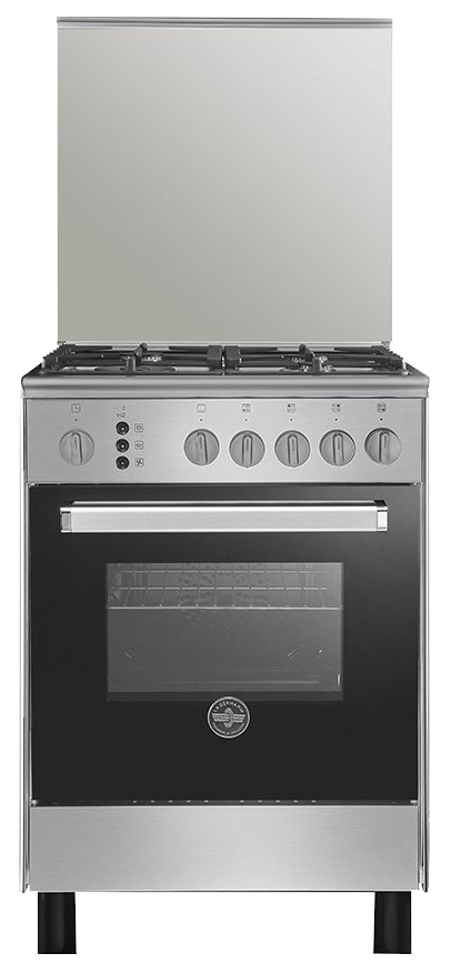 بوتاجاز لاجرمانيا كلاسيكا ، مقاس 60 سم ، 4 شعلة ، مروحة فرن ، أمان كامل ، إشعال الكتروني ، شواية ، استانلس ستيل ، 6C40GRB1X4AWW