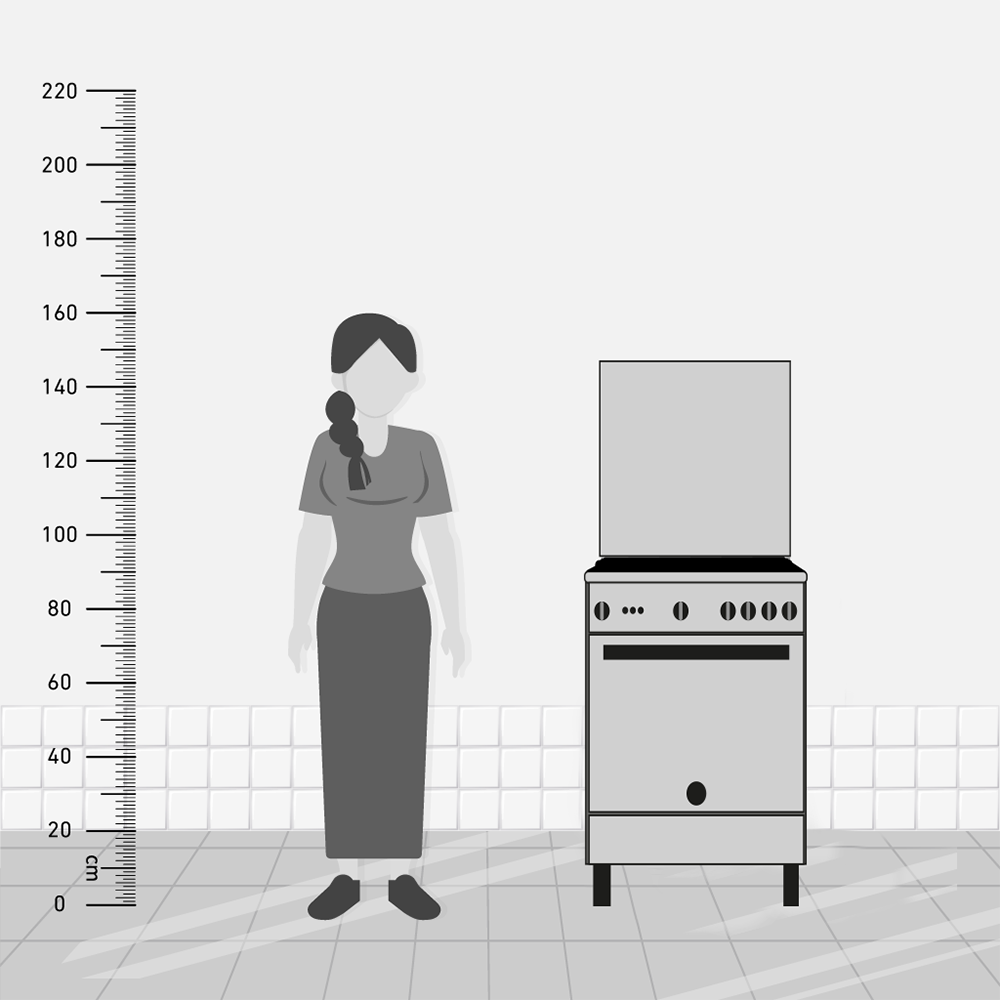 بوتاجاز لاجرمانيا كلاسيكا ، مقاس 60 سم ، 4 شعلة ، مروحة فرن ، أمان كامل ، إشعال الكتروني ، شواية ، استانلس ستيل ، 6C40GRB1X4AWW