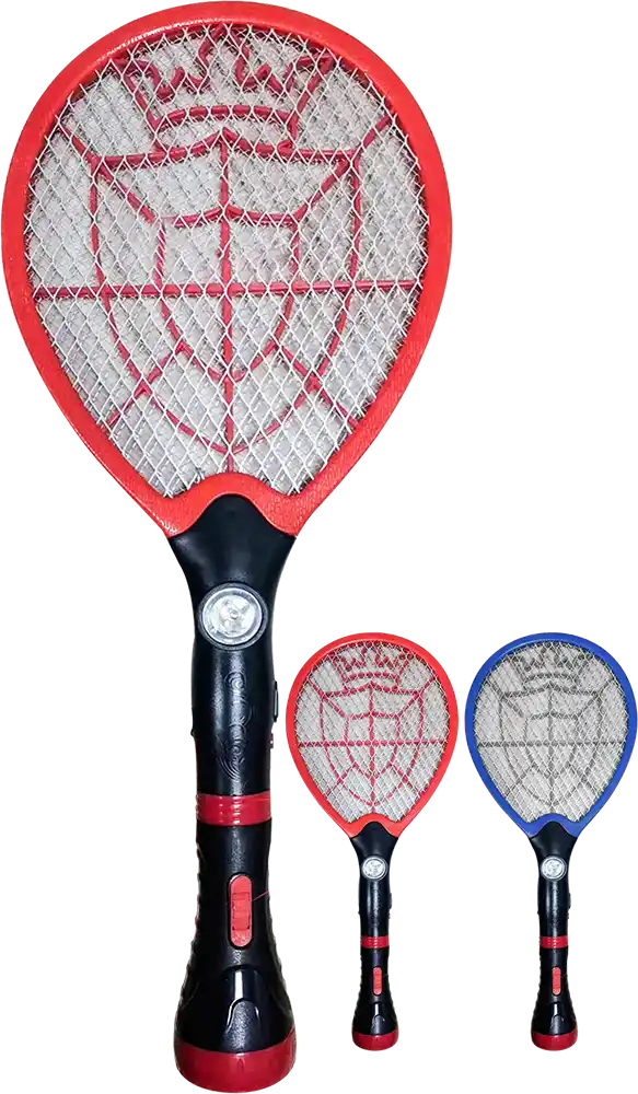 مضرب صاعق للناموس والحشرات زيادة، قابل لاعادة الشحن، 7 ليد، متعدد الألوان