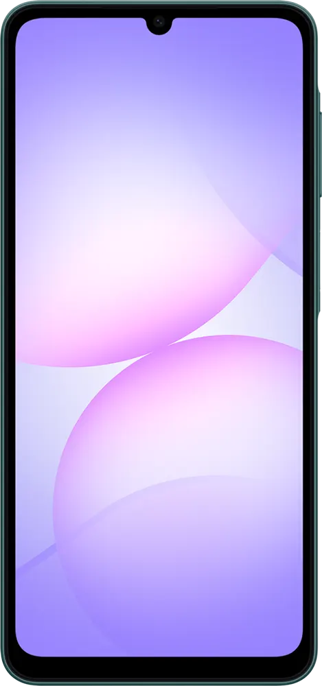 Samsung Galaxy A07 Dual SIM Mobile, 128GB Internal Memory, 6GB RAM, 4G LTE, Green