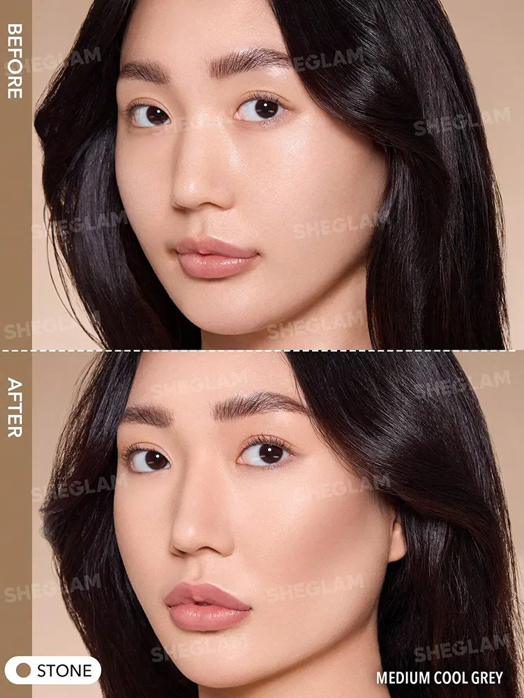 Sheglam Precision Sculpt Liquid Contour Duo, Stone