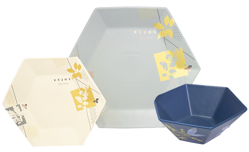 Enjoy Porcelain Dinner Set , 35 Pieces , Multicolor , WB11