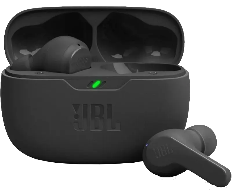 سماعات ايربودز جي بي ال ويف بيم ، بلوتوث 5.2 ، مقاومة للماء IP54 ، اسود ، WBEAMBLK