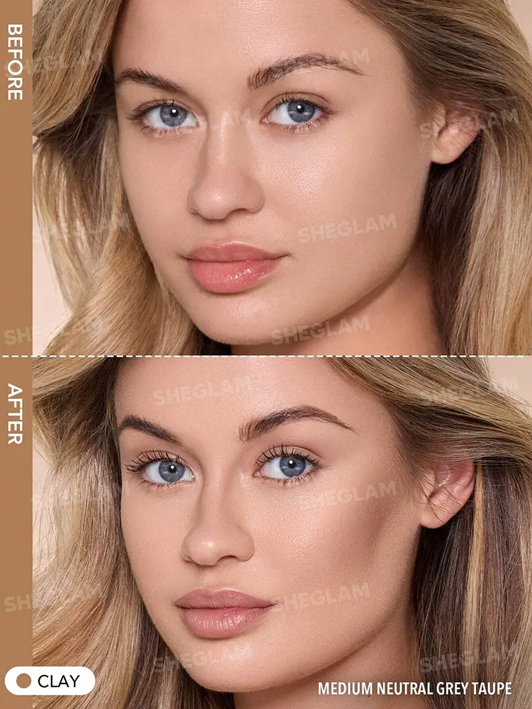 Sheglam Precision Sculpt Liquid Contour Duo, Clay