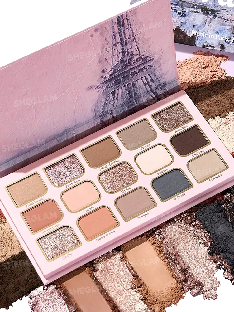 Sheglam Picnic In Paris 15 Pan Eyeshadow Palette
