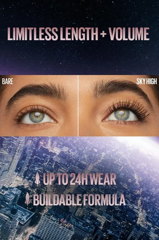 Maybelline Lash Sensational Sky High Mascara, Plum Twilight