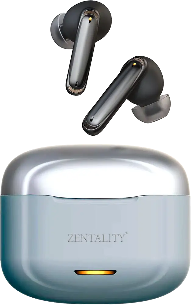 سماعات أذن زينتاليتي تيون بودز، بلوتوث 5.0، بطارية 300 مللي أمبير، إلغاء الضوضاء النشط، ألوان متعددة، E-31ANC