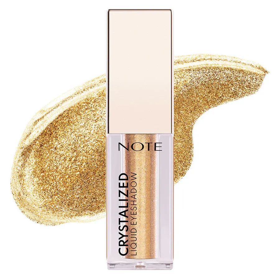 Note Crystalized Liquid Eyeshadow, 07 Golden Theory