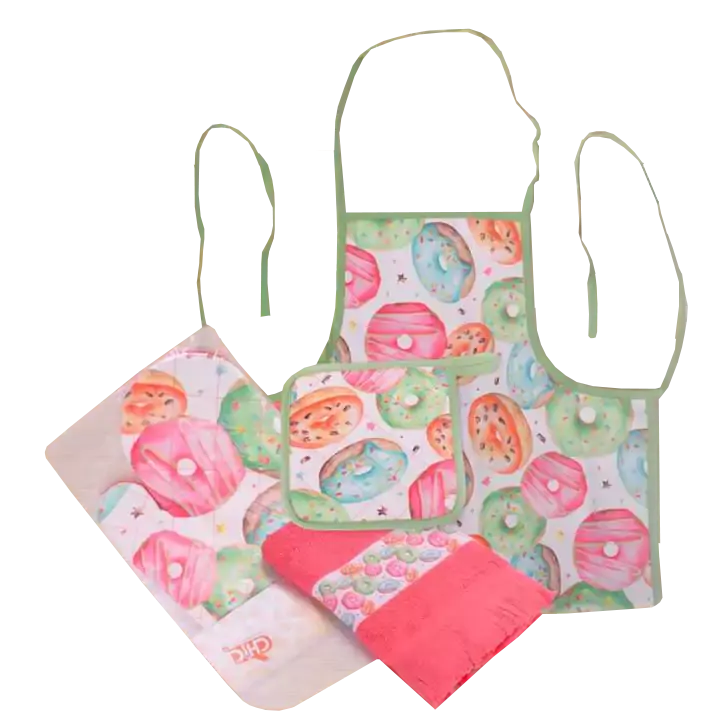Kitsch bib set 4 pieces