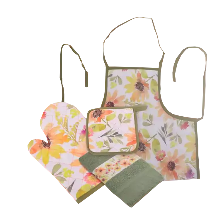Kitsch bib set 4 pieces