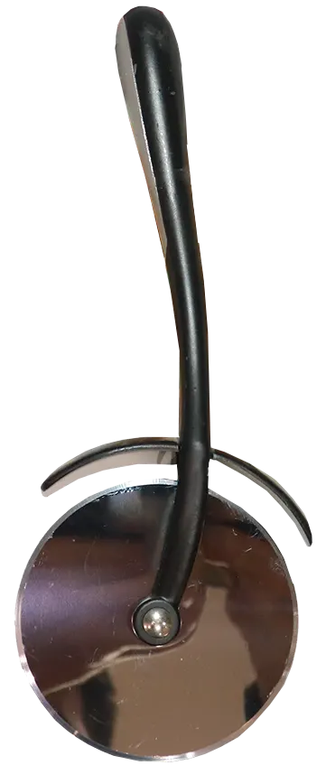 قطاعة بيتزا ومعجنات زوليدا معدن ، لون أسود ، موديل 58