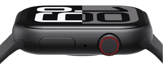 ساعة يوسامز سمارت ، شاشة IPS  مقاس2.01 بوصة ، بلوتوث  5.3، مقاومة للماء ، اسود ، ZB325YHSB01