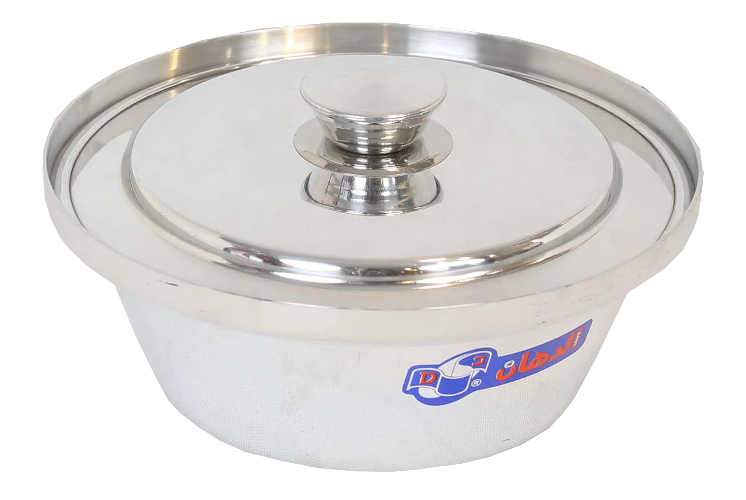 حلة شاورما الومنيوم الدهان، مقاس 26، فضي