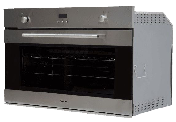 فرن بلت ان فولجور ، 90 سم ، 91 لتر ، شاشة ديجيتال ، 2 مروحة ، شواية ، ستانلس ستيل ، سيلفر ، OFGGD95SXL2T