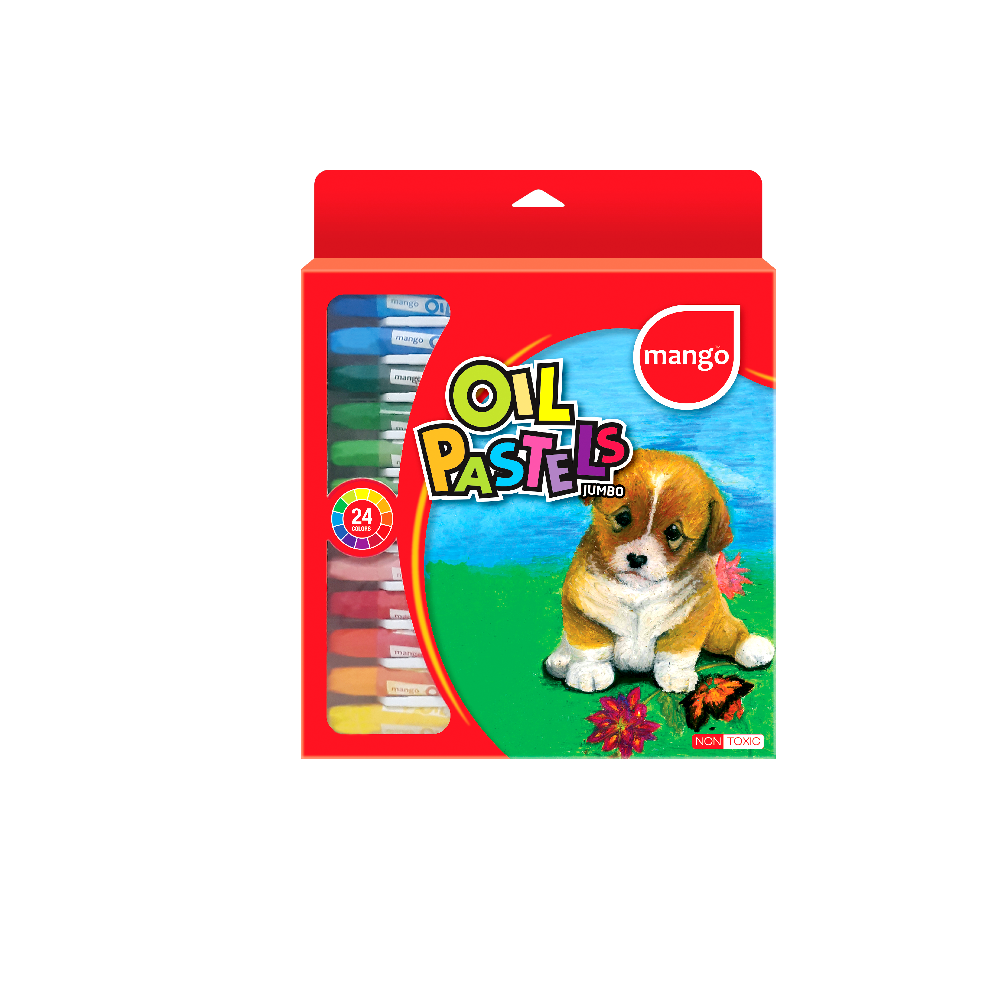 Mango Oil Pastels Jumbo 24 Colors Pack