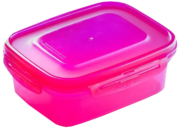 Medstar Plastic Lunch Box , 620 ml, Fuchia