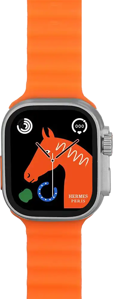 ساعة ذكية كونكت مي ​​X9 بلس ماكس مقاس 49 مم، هيكل من الألومنيوم، حزامان، مقاومة للماء، لون رمادي فضائي