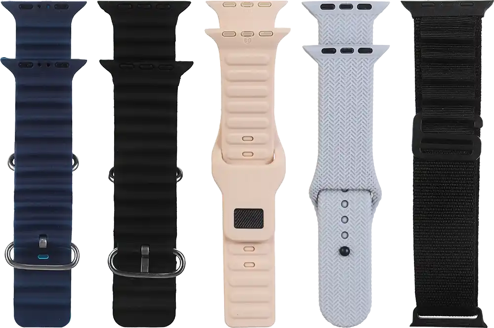 ساعة ذكية كونكت مي ​​X9 بلس ماكس مقاس 49 مم، هيكل من الألومنيوم، حزامان، مقاومة للماء، لون رمادي فضائي