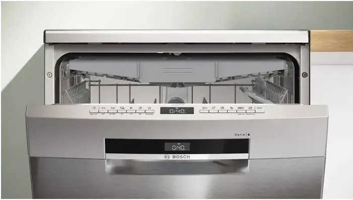 غسالة اطباق بووش ، 60 سم ، 14 فرد ، 6 برنامج ، شاشة ديجيتال ، استانلس ، SMS6EMI62V