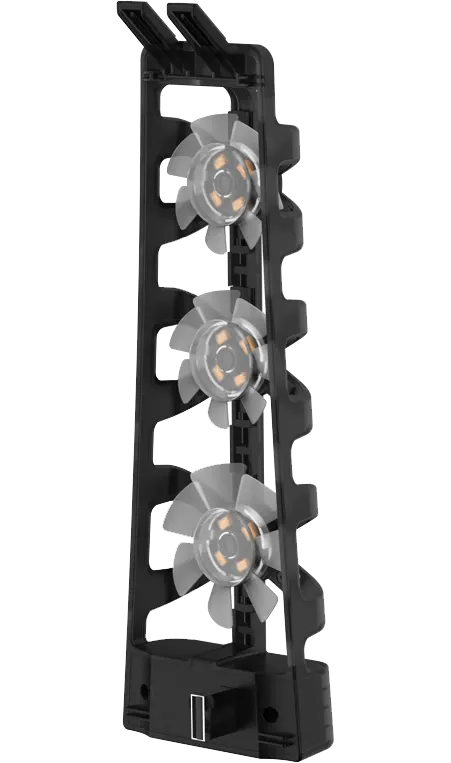 مروحة تبريد من دوب، ملائمة لجهاز بلايستيشن 5، 3 مراوح، منفذ usb، إضاءة ليد، TP5-1523E