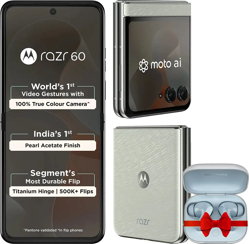 موتورولا رازر 60 ، ثنائي الشريحة، ذاكرة 256 جيجابايت، رامات 8 جيجابايت، شبكة الجيل الخامس، أبيض