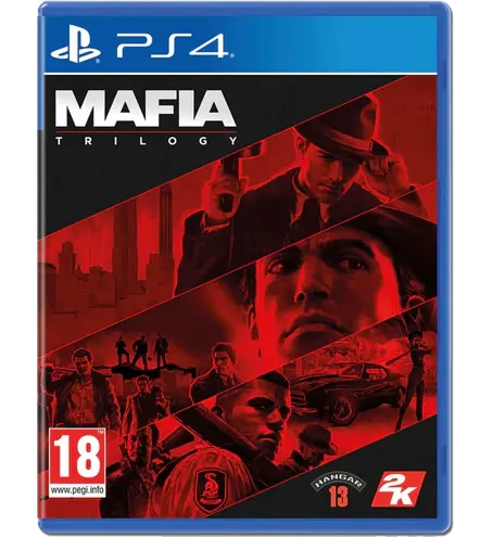 Mafia Trilogy DVD game, for PlayStation 4
