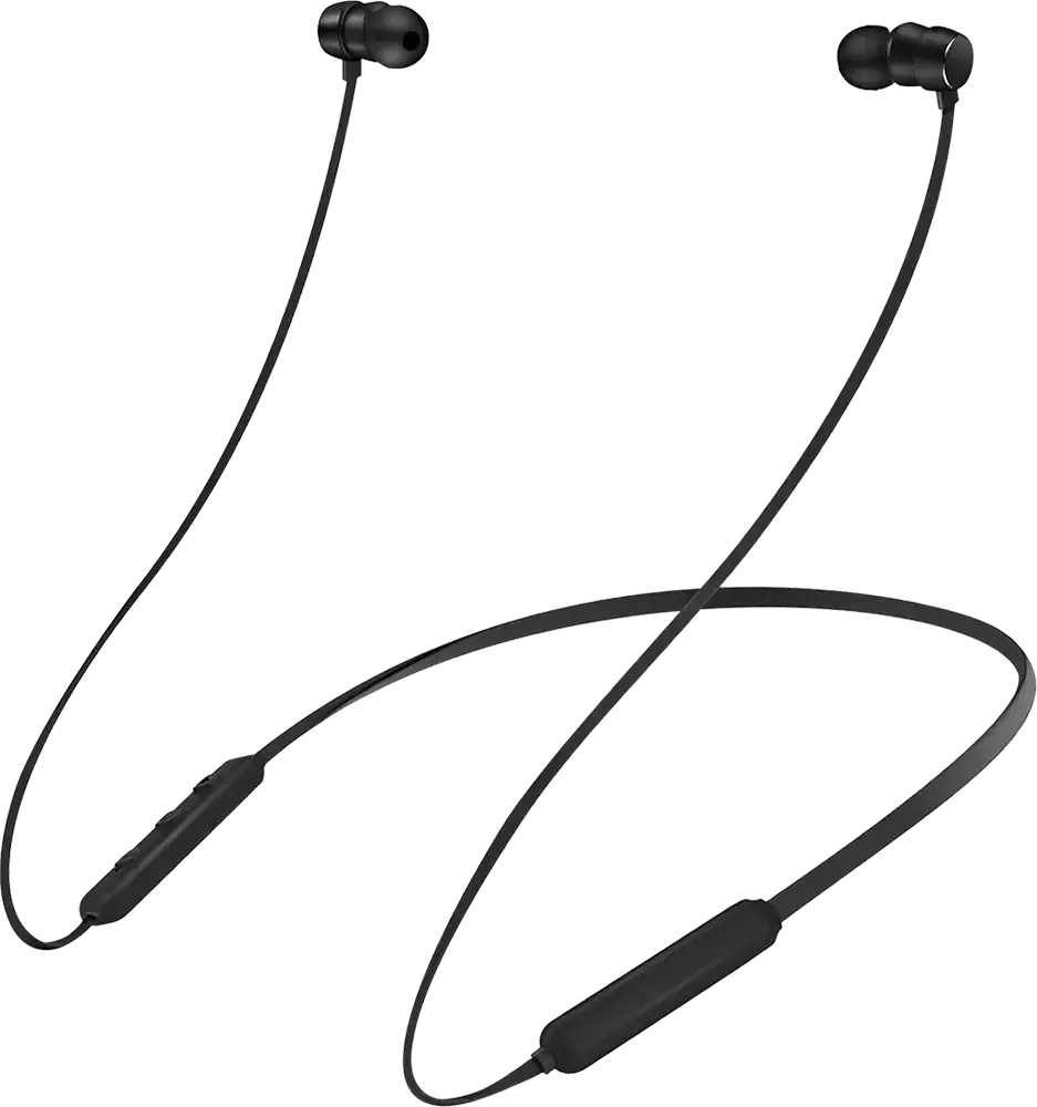 Oteeto Neckband wireless Earphones, Bluetooth 5.3,  Black, OSP1